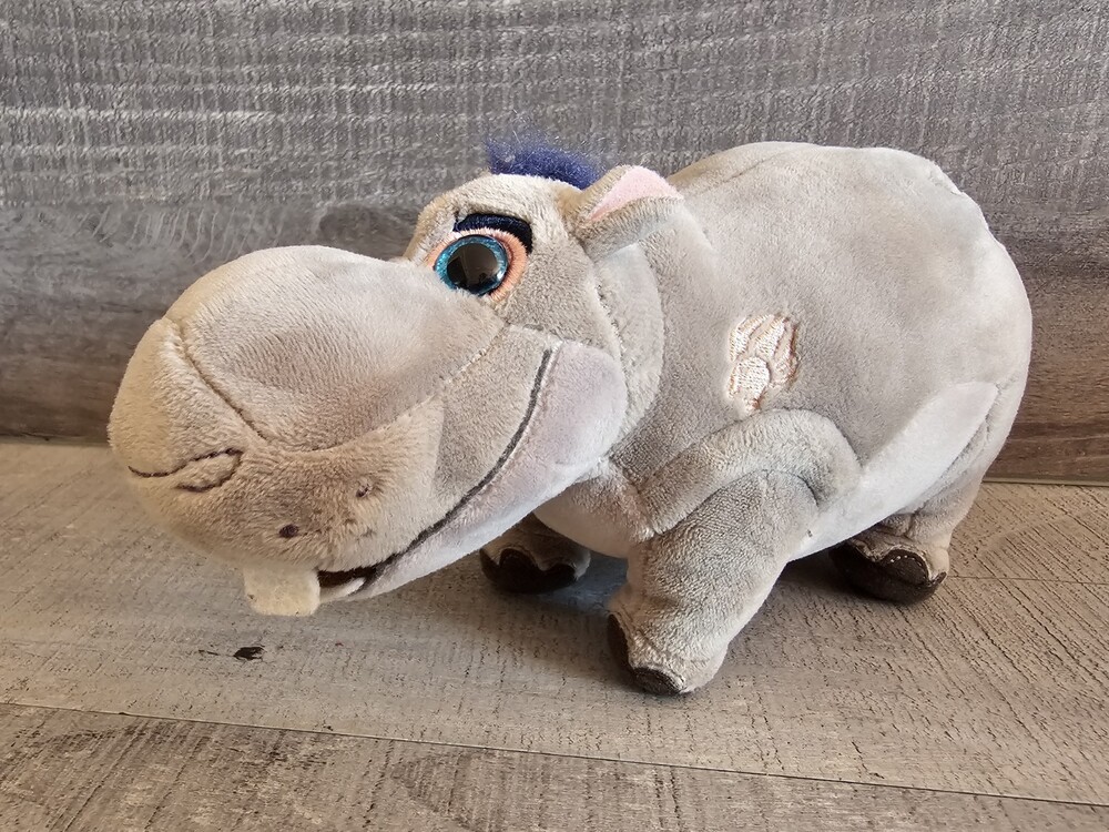 Ty Beanie BESHTE Hippo Hippopotamus Disney The Lion King 8” Plush Stuffed Toy